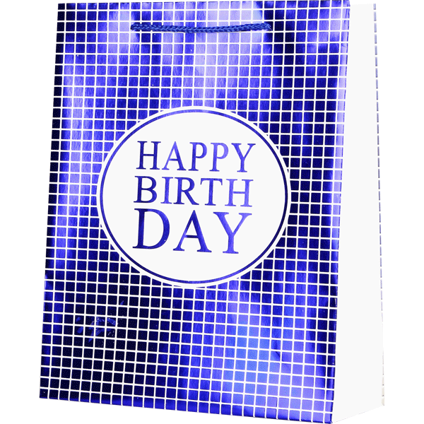 Изображение товара Пакет подарочный deVente Happy Birthday / 9041109