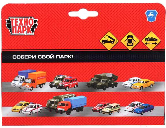Изображение товара Автомобиль игрушечный Технопарк ГАЗ-3302. Самосвал Полиция / SB-19-22-P-WB