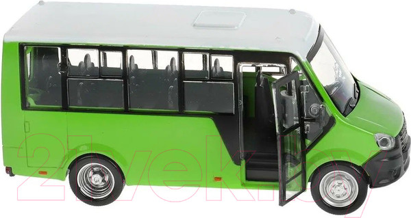 Изображение товара Автомобиль игрушечный Технопарк Газель Next Citiline / NEXTCITI-15-GN (зеленый)