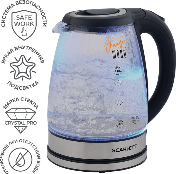 Изображение товара Электрочайник Scarlett SC-EK27G36