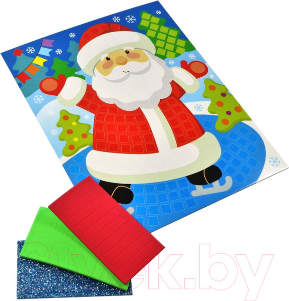 Изображение товара Набор для творчества Десятое королевство Аппликация Дед Мороз / 03657