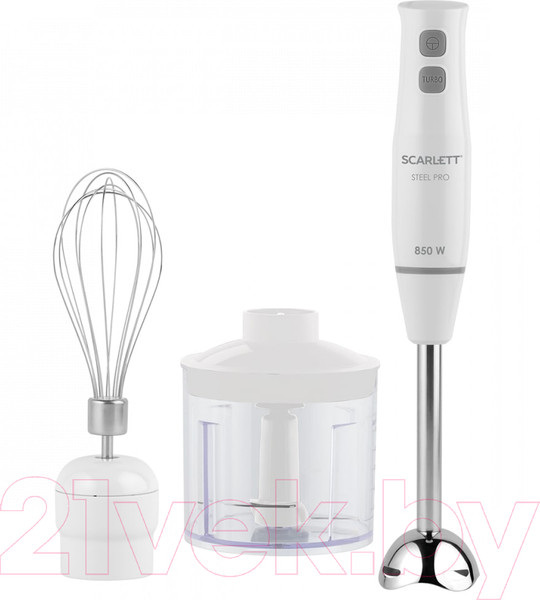 Изображение товара Блендер погружной Scarlett SC-HB42F84 (белый)