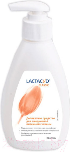 Изображение товара Мыло жидкое для интимной гигиены Lactacyd Classic (200мл)