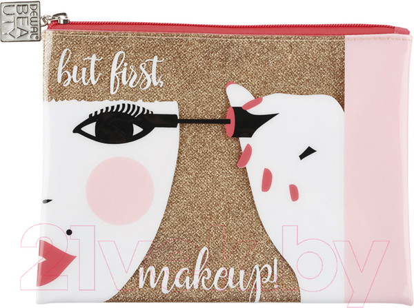 Изображение товара Косметичка Dewal Beauty Модница / BG-1 (золото)