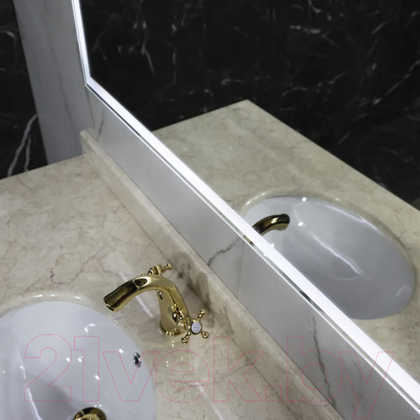 Изображение товара Зеркало Пекам Greta 80x65 / greta-80x65 (с подсветкой)