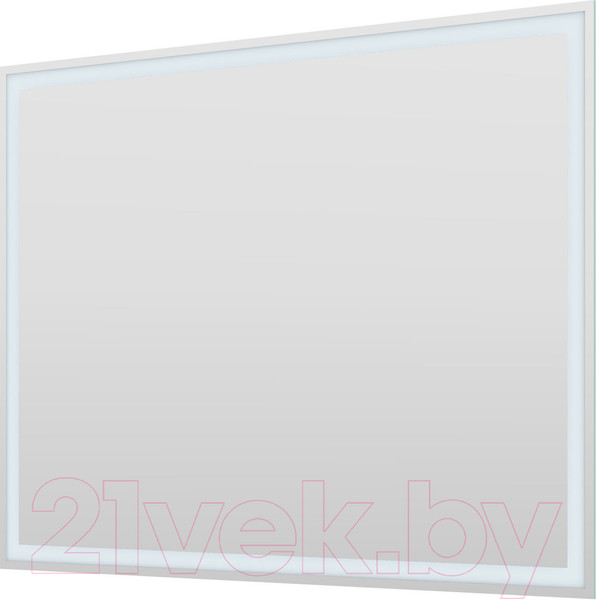 Изображение товара Зеркало Пекам Greta 80x65 / greta-80x65scl (с подсветкой, сенсором на прикосновение и часами)