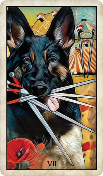 Изображение товара Гадальные карты U.S. Games Systems Wise Dog Tarot / WDT78