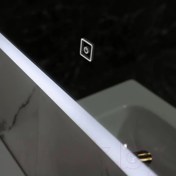 Изображение товара Зеркало Пекам Marta 60x90 / marta-60x90s (с подсветкой и сенсором на прикосновение)