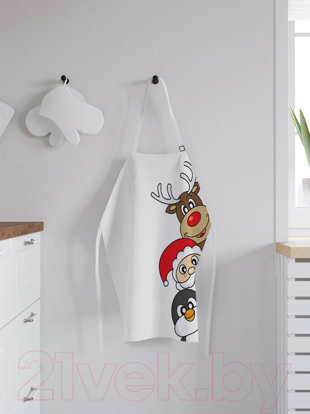 Изображение товара Кухонный фартук JoyArty Праздничные прятки / ap_10503