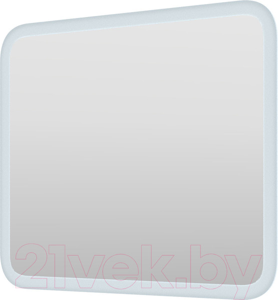 Изображение товара Зеркало Пекам Marta 90x80 / marta-90x80spcl (с подсветкой, сенсором на прикосновение, подогревом и часами)