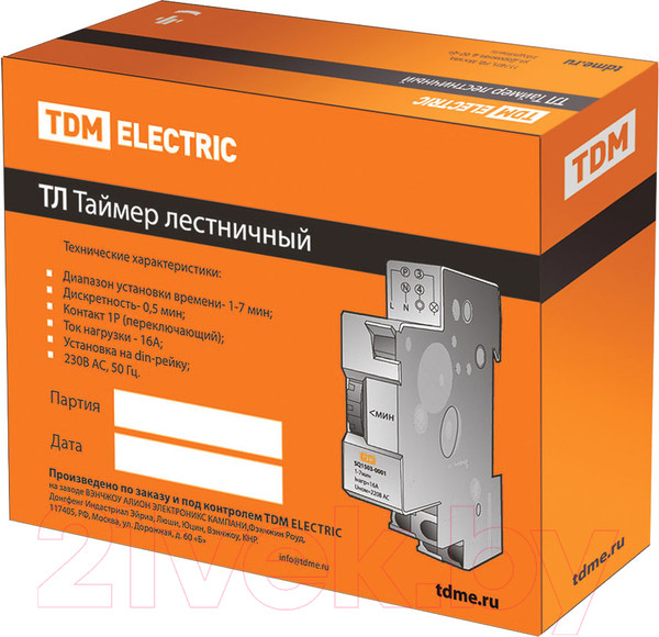 Изображение товара Реле времени TDM SQ1503-0001