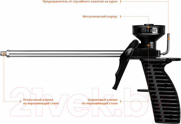Изображение товара Пистолет для монтажной пены Dexx 06869-z01