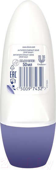 Изображение товара Антиперспирант шариковый Dove Оригинал  (50мл)