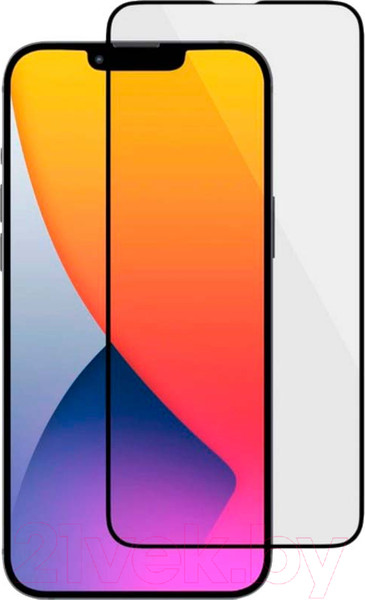 Изображение товара Защитное стекло для телефона Case 3D для Apple iPhone 13 Pro Max (черный глянец)