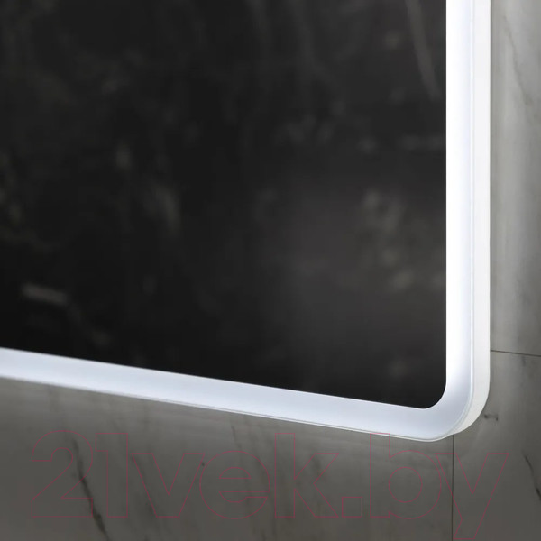 Изображение товара Зеркало Пекам Marta 80x100 / marta-80x100sp (с подсветкой, сенсором на прикосновение и подогревом)