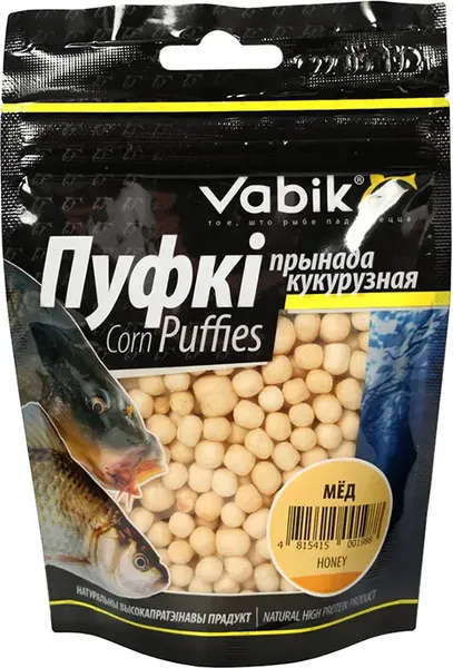 Изображение товара Прикормка рыболовная Vabik Corn Puffies XXL Мед / 6597
