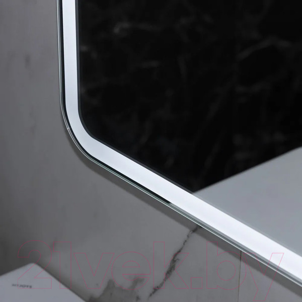 Изображение товара Зеркало Пекам Marta 1 80x50 / marta1-80x50s (с подсветкой и сенсором на прикосновение)