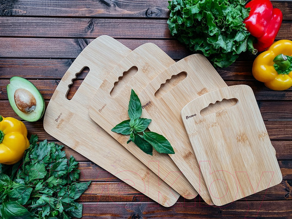 Изображение товара Разделочная доска Bravo Fuzhou 142 (бамбук)