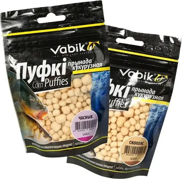 Изображение товара Прикормка рыболовная Vabik Corn Puffies Скопекс / 6620