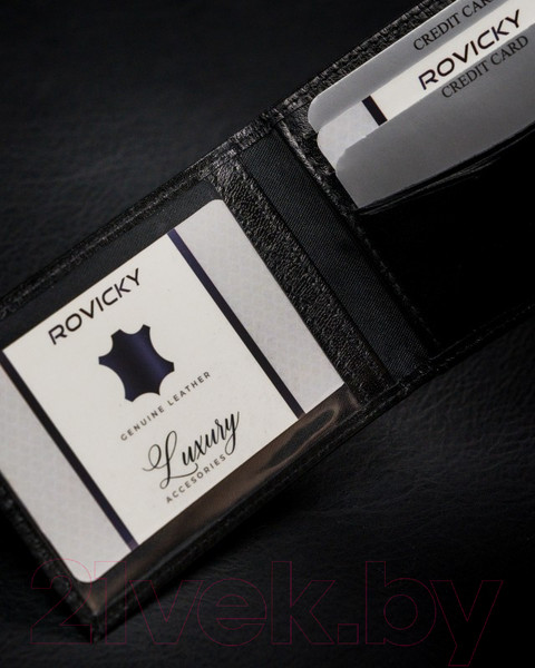 Изображение товара Портмоне Cedar Rovicky 1531-03-BOR-1195 (черный/красный)