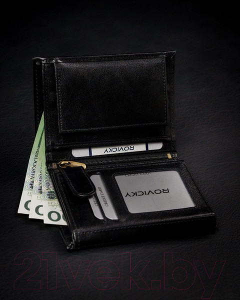 Изображение товара Портмоне Cedar Rovicky 1537-03-BOR-1232 (черный)