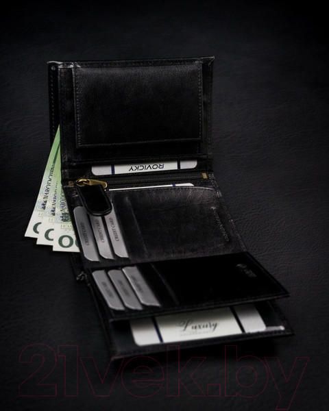 Изображение товара Портмоне Cedar Rovicky 1537-03-BOR-1232 (черный)