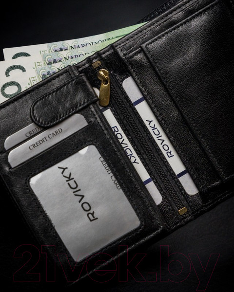 Изображение товара Портмоне Cedar Rovicky 1537-03-BOR-1232 (черный)