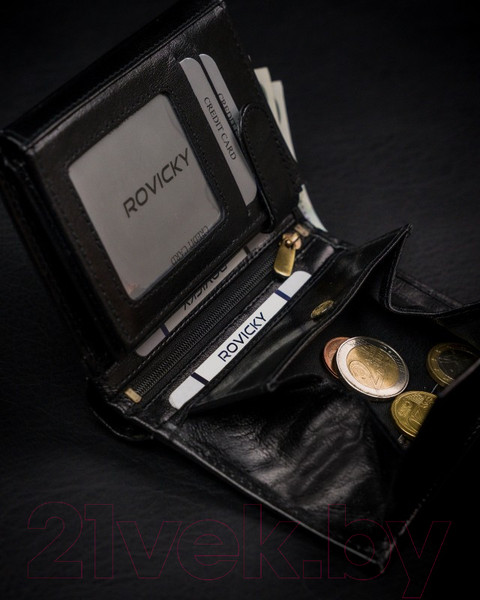 Изображение товара Портмоне Cedar Rovicky 1537-03-BOR-1232 (черный)