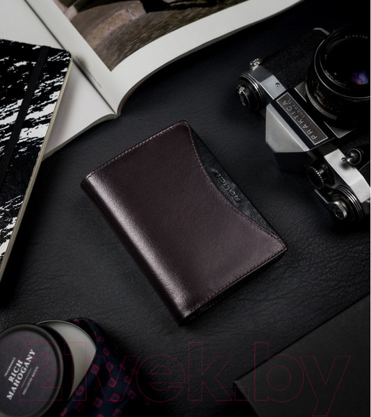 Изображение товара Портмоне Cedar Rovicky 1537-03-BOR-1249 (темно-коричневый)