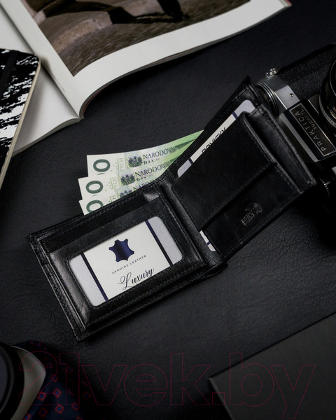 Изображение товара Портмоне Cedar Rovicky 1540-03-BOR-1263 (черный)