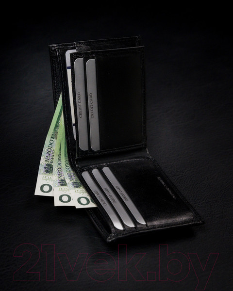 Изображение товара Портмоне Cedar Rovicky 1540-03-BOR-1263 (черный)