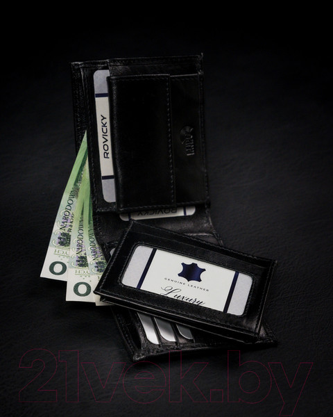 Изображение товара Портмоне Cedar Rovicky 1540-03-BOR-1263 (черный)