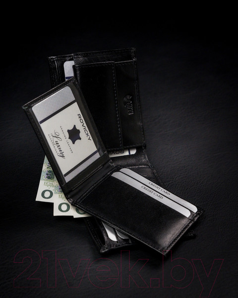 Изображение товара Портмоне Cedar Rovicky 1540-03-BOR-1263 (черный)