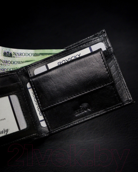 Изображение товара Портмоне Cedar Rovicky 1540-03-BOR-1263 (черный)