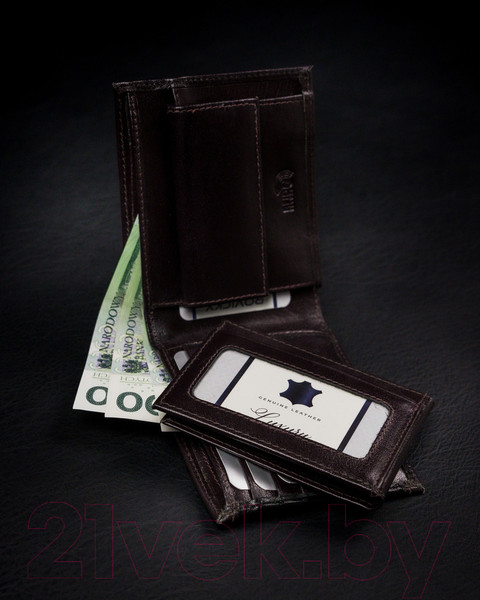 Изображение товара Портмоне Cedar Rovicky 1540-03-BOR-1270 (темно-коричневый)