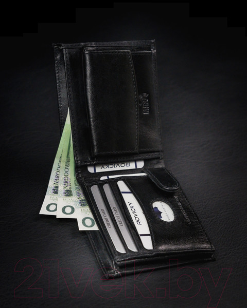 Изображение товара Портмоне Cedar Rovicky 1544-03-BOR-1324 (черный)