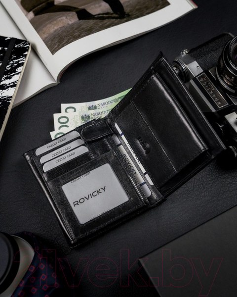 Изображение товара Портмоне Cedar Rovicky 1552-03-BOR-1355 (черный)