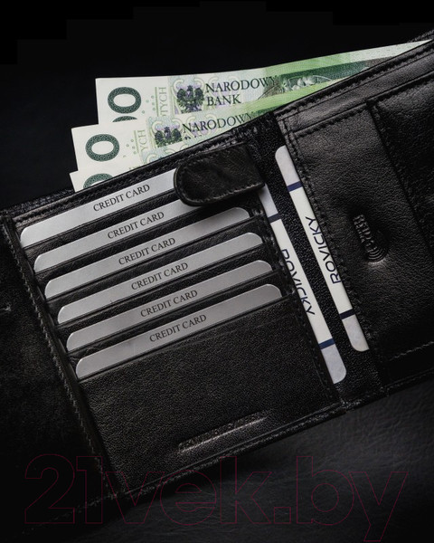 Изображение товара Портмоне Cedar Rovicky 1552-03-BOR-1355 (черный)