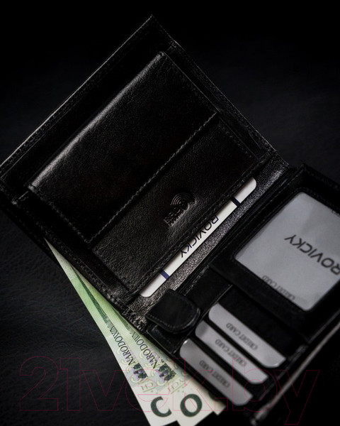 Изображение товара Портмоне Cedar Rovicky 1552-03-BOR-1355 (черный)
