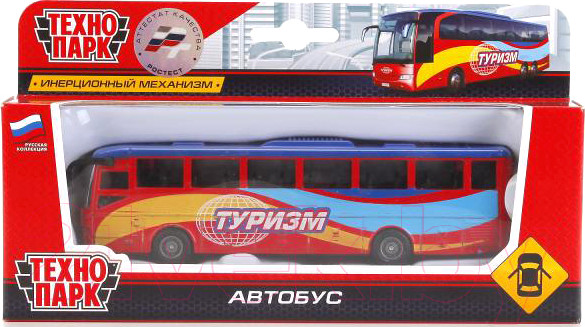 Изображение товара Автобус игрушечный Технопарк Рейсовый автобус / SB-16-05