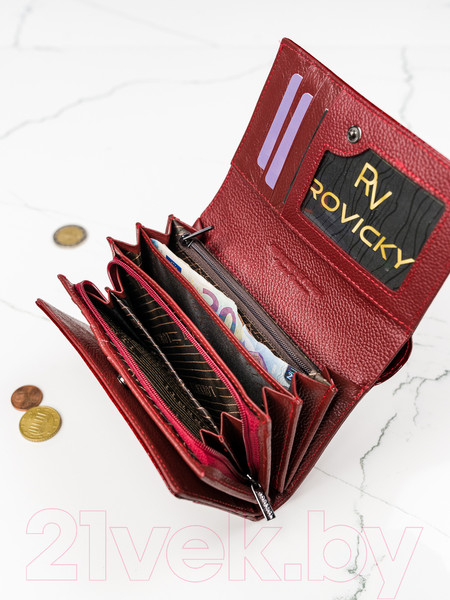 Изображение товара Портмоне Cedar Lorenti 76112-RS-RFID (красный)