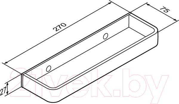 Изображение товара Держатель для полотенца Damixa Jupiter DA7734400