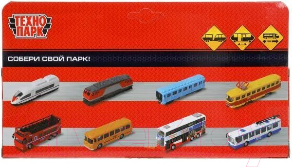 Изображение товара Вагон метро игрушечный Технопарк SUBWAYMSC-18-WHBU