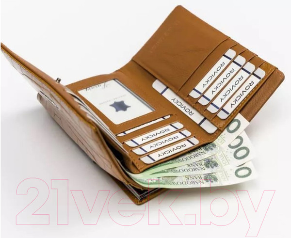 Изображение товара Портмоне Cedar 4U Cavaldi PX23-CR (карамель)