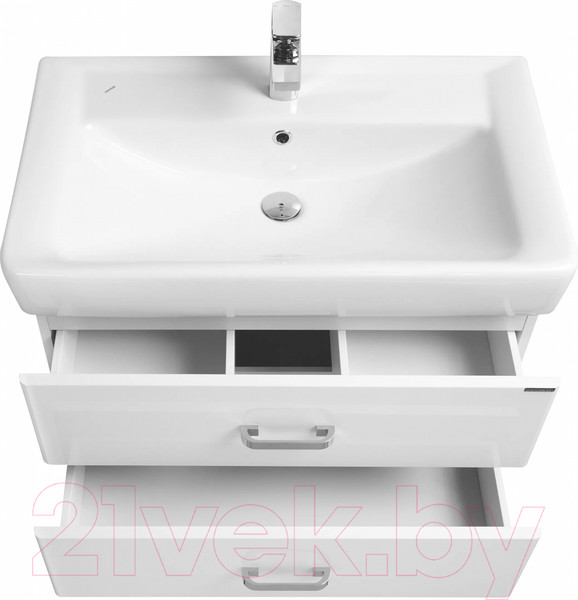 Изображение товара Тумба с умывальником Акватон Америна + Тигода 80 (1A137701AM010)