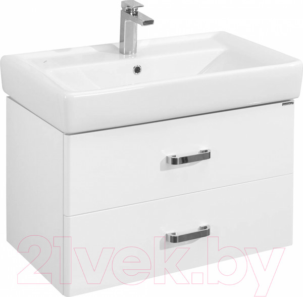 Изображение товара Тумба с умывальником Акватон Америна + Тигода 80 (1A137701AM010)