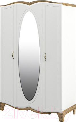 Изображение товара Шкаф Мебель-Неман Тиффани МН-041-03 (белый/прованс)