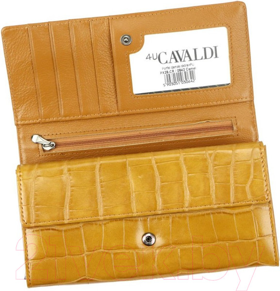 Изображение товара Портмоне Cedar 4U Cavaldi PX28-CR (карамель)