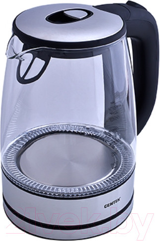 Изображение товара Электрочайник Centek CT-0030 (черный/нержавеющая сталь)