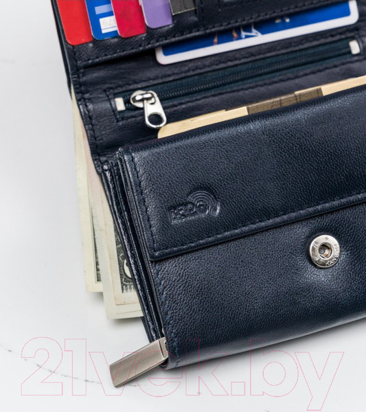 Изображение товара Портмоне Cedar 4U Cavaldi RD-02-GCL (морской)